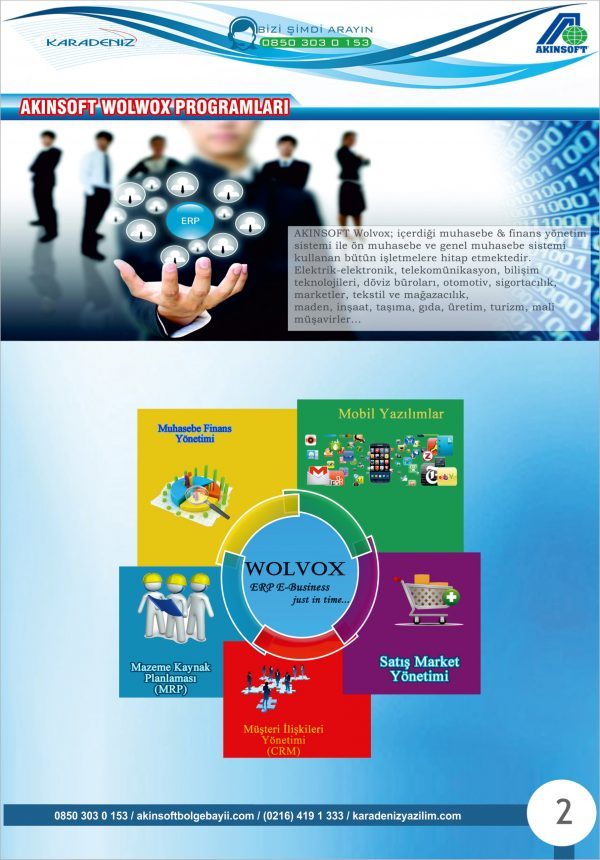 Karadeniz Bilişim - Wolvox Programlar