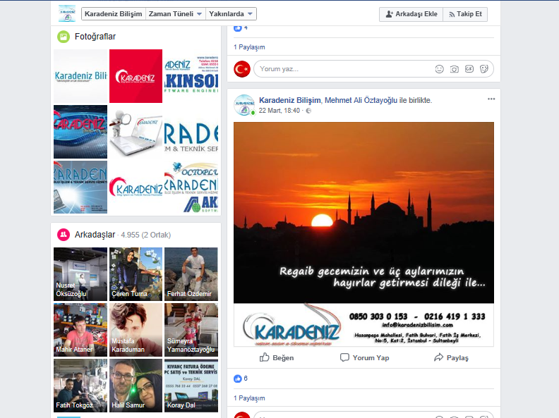 Karadeniz Bilisim - Facebook